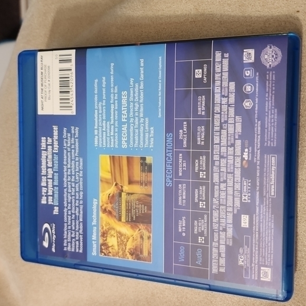 Night at the Museum Blu-ray Disc - Picture 2 of 4
